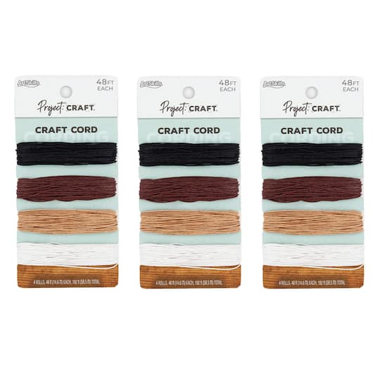 ArtSkills® Assorted Colors Natural Craft Cords, 12ct. Michaels